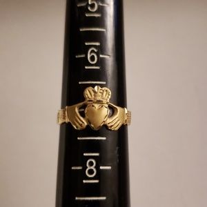 Gold Claddagh Ring